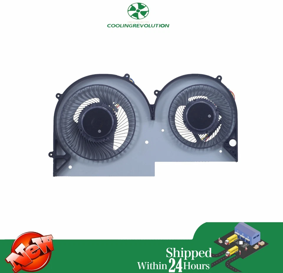 Laptop CPU Fan for MSI Summit E16 Flip Evo A11MT A12MT MS-1591 Prestige 16 A13M - Image 2 of 2