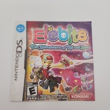 Elebits: The Adventures of Kai and Zero - MANUAL ONLY (Nintendo DS, 2009)