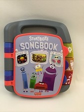 Fisher Price StoryBots Songbook Electronic Handheld Learning Toy Lights Sounds