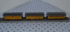 Built Set of 3 HO Roundhouse Virgina & Truckee Passenger Cars (3710, 3717, 3750)