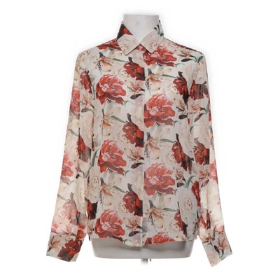 Stay, Bluse, Größe: S, Beige/Mehrfarbig, Polyester, Blumen, Damen #pjO