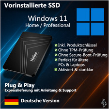SSD Festplatte vorinstalliert mit Windows 11 ...
