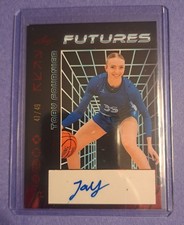 Toby Fournier Auto # /49 Duke Blue Devils 2024 Leaf Futures #A-TF3 🔥