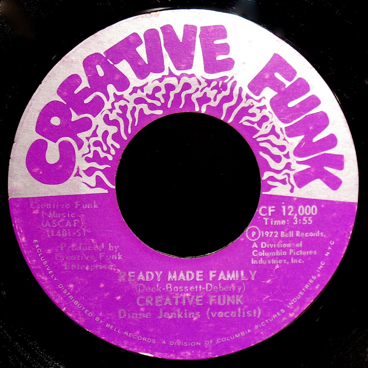 CREATIVE FUNK-Funk Power+Ready Made Family-Rare Funk Soul 45
