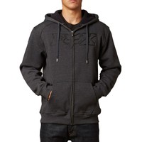 Fox Racing Kursk Sherpa Full Zip Front Fleece Mens Small Heather Black Hoodie Fox Racing Kursk Sherpa Full Zip Front Fleece Mens Small Heather Black Hoodie