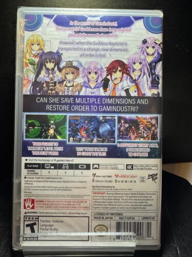 Megadimension Neptunia VII NSW! NEW! SEALED! NTSC/ESRB! ENGLISH! - Picture 2 of 2
