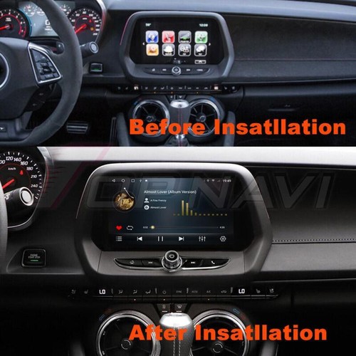For Chevrolet Camaro 2015-2021 Car Stereo Radio Player Gps Android Navi 6+128g - Picture 2 of 11