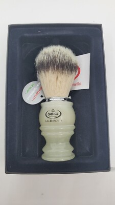 Omega 46800 Shave Brush HI-Brush PHOSPHORESCENT 