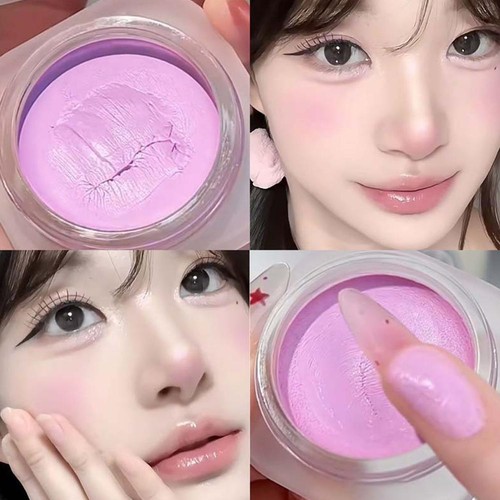 Fantasy Monochrome Powder Matte Natural Blush Cream Swelling Color Brighten GX - Picture 7 of 23