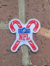Christmas Patch Candy Cane Patch Holiday Patch - 2024 football