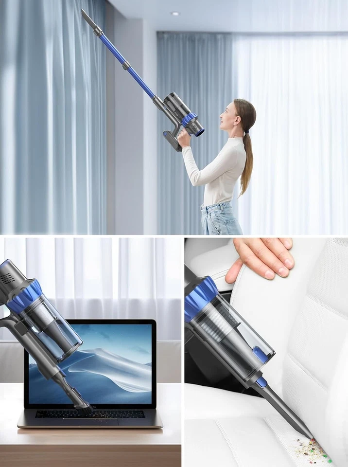 Lightweight Cordless Vacuum Cleaner 40KPA Handheld Stick Vacuum Cleaners - Image 4 of 4