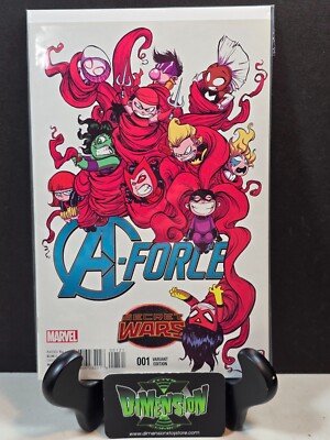 A-FORCE #1 SECRET WARS SKOTTIE YOUNG VARIANT 2015 MARVEL COMICS NM