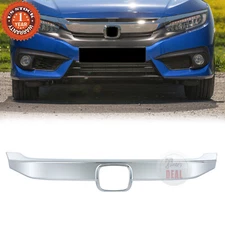 For 2016 2017 2018 Honda Civic Sedan Front Grille Moulding Chrome Trim HO1210149