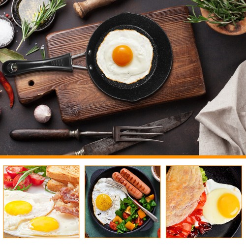 Pancake Pfanne Frittierpfanne Mit Nicht -STIAK Outdoor-Pfanne - Bild 10 von 10
