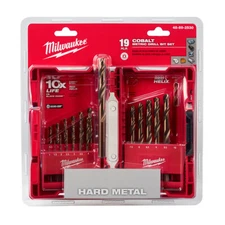 Milwaukee 48-89-2530 Metric Cobalt RED HELIX 19 pc Kit