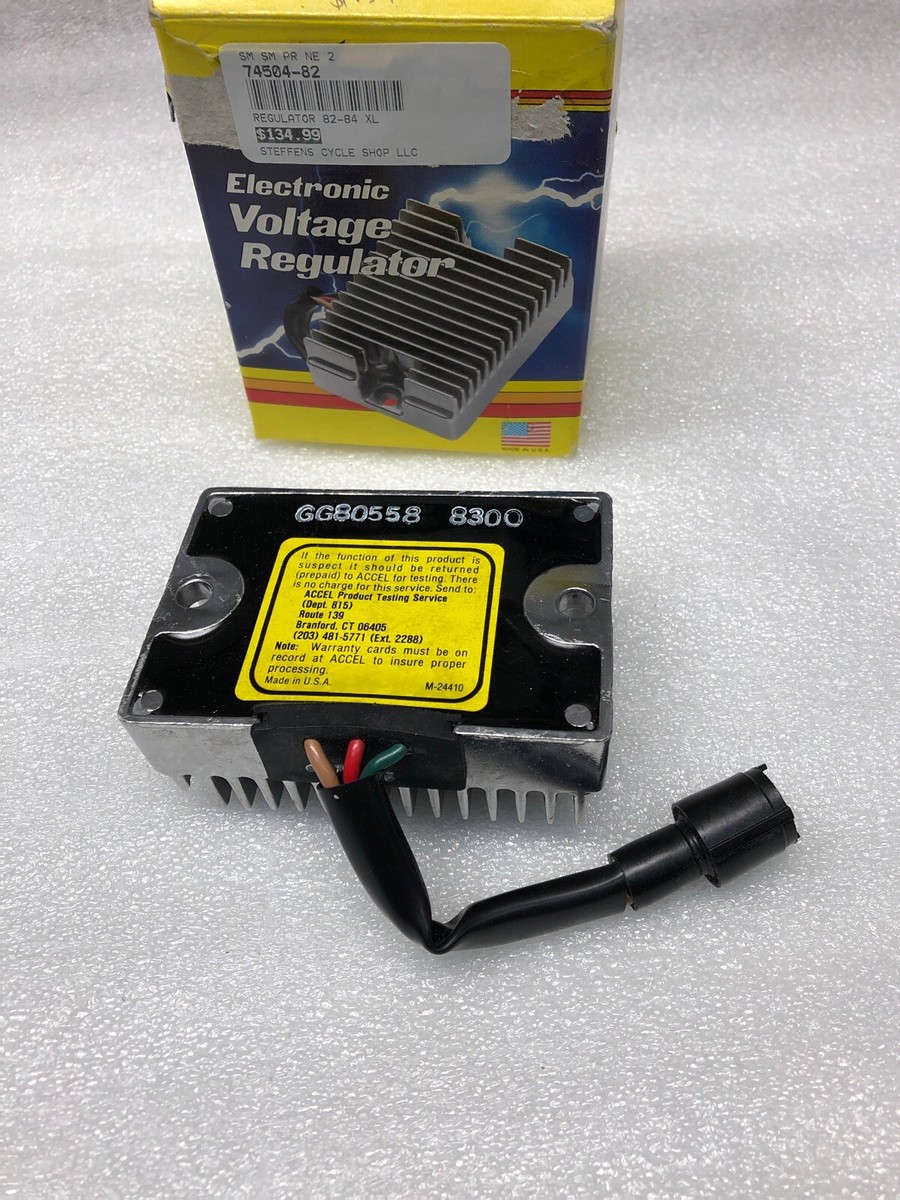 34ルート Accel Electronic Voltage Regulator Harley 1982-84 XL, XLCH