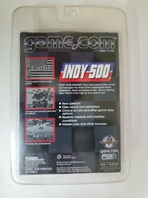 Indy 500 (Game.Com, 1997) Tiger&rsquo;s Game.com New FACTORY SEALED 10e1