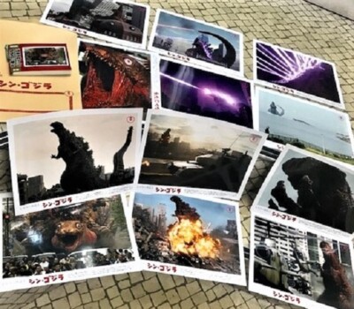 SHIN GODZILLA 2016 24 ALLCOLOR! 11''x14'' MOVIE LOBBY CARDS SET M1/TOHO USA SELLER