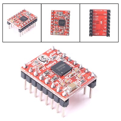 A4988 Driver Module StepStick Stepper Motor Driver Fit Reprap 3D Printer co