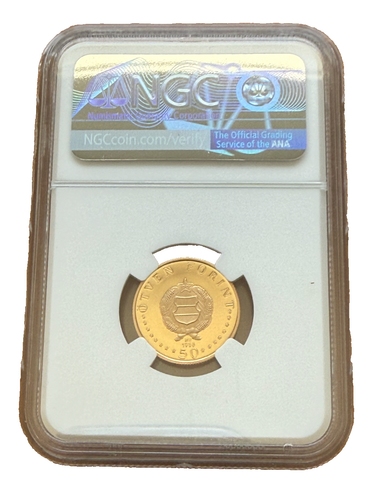 Hungary 1968 BP Gold 50 Forint NGC PF69UC Ignaz Semmelweis - Picture 2 of 2