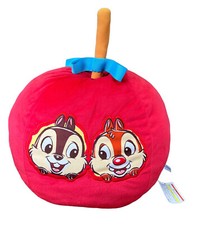 Disney Tokyo Large Plush Chip and Dale Apple 2017 Large 17 X 16