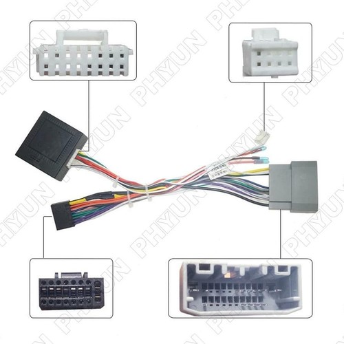16Pin Wiring Harness Adapter w/ Canbus Box For Jeep Wrangler JK 2008-2018 Stereo - Picture 2 of 7