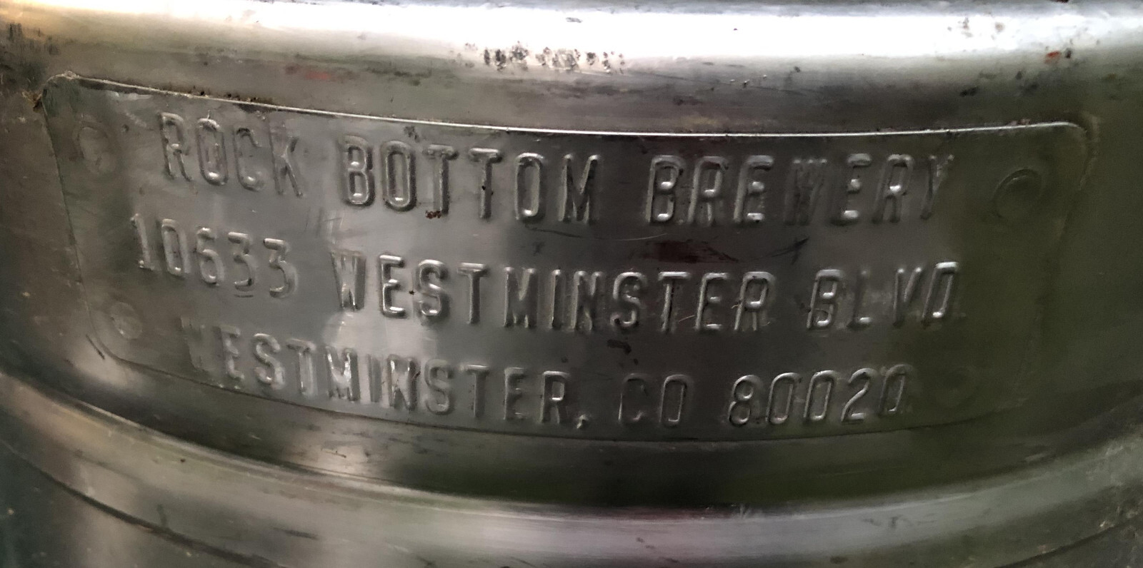 Half Barrel 15.5 Gallon Beer Keg can stainless steel empty rock bottom 3 corny