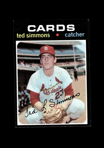 1971 Topps Set-Break #117 Ted Simmons EX-EXMINT *GMCARDS*