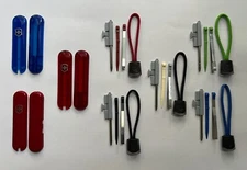 Victorinox 58mm Signature Set Ballpoint Pen Scales Handles Grips Shell