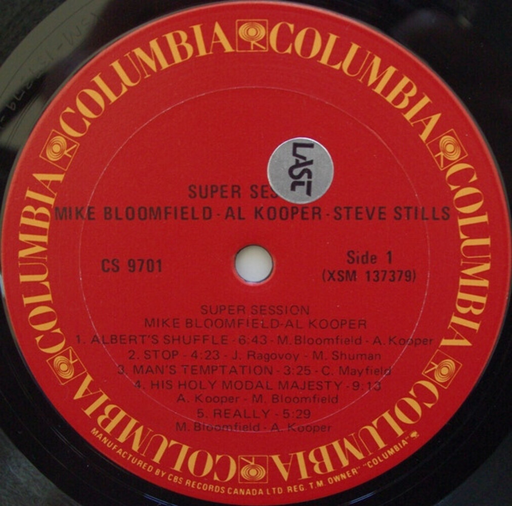Mike Bloomfield / Al Kooper / Steve Stills* - Super Session (LP