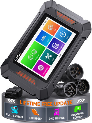 FCAR F802 All System Diesel Scanner DPF Regen for Heavy Duty Truck Repair