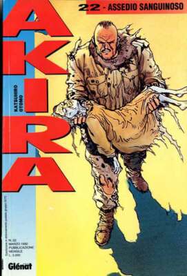 AKIRA editorial GLENAT comic number 22