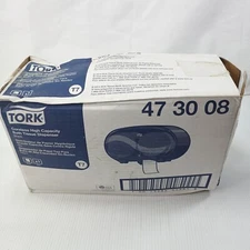 Tork Coreless High Capacity Bath Tissue Dispenser Black model# 47 30 08