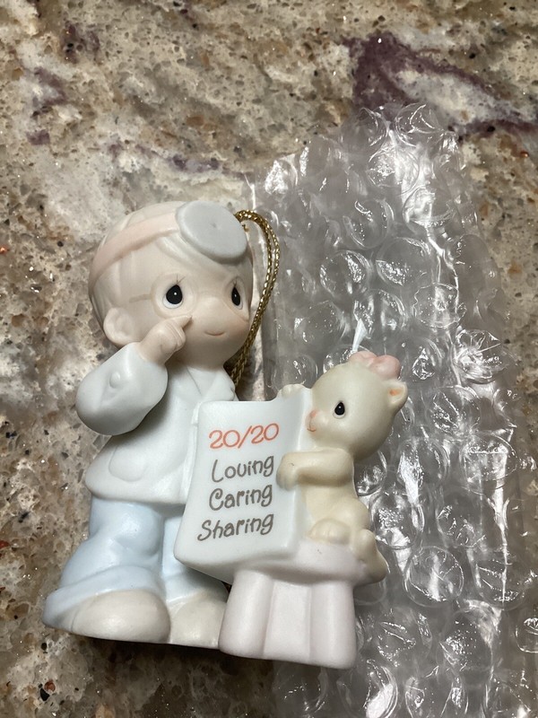 Precious Moments Ornament “20/20 Loving, Caring, Sharing 1998.  #451312