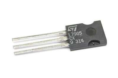 5 Stücke L7905CX | -5V | 1,5A | NEGATIVE VOLTAGE REGULATOR | SOT-82 | STM