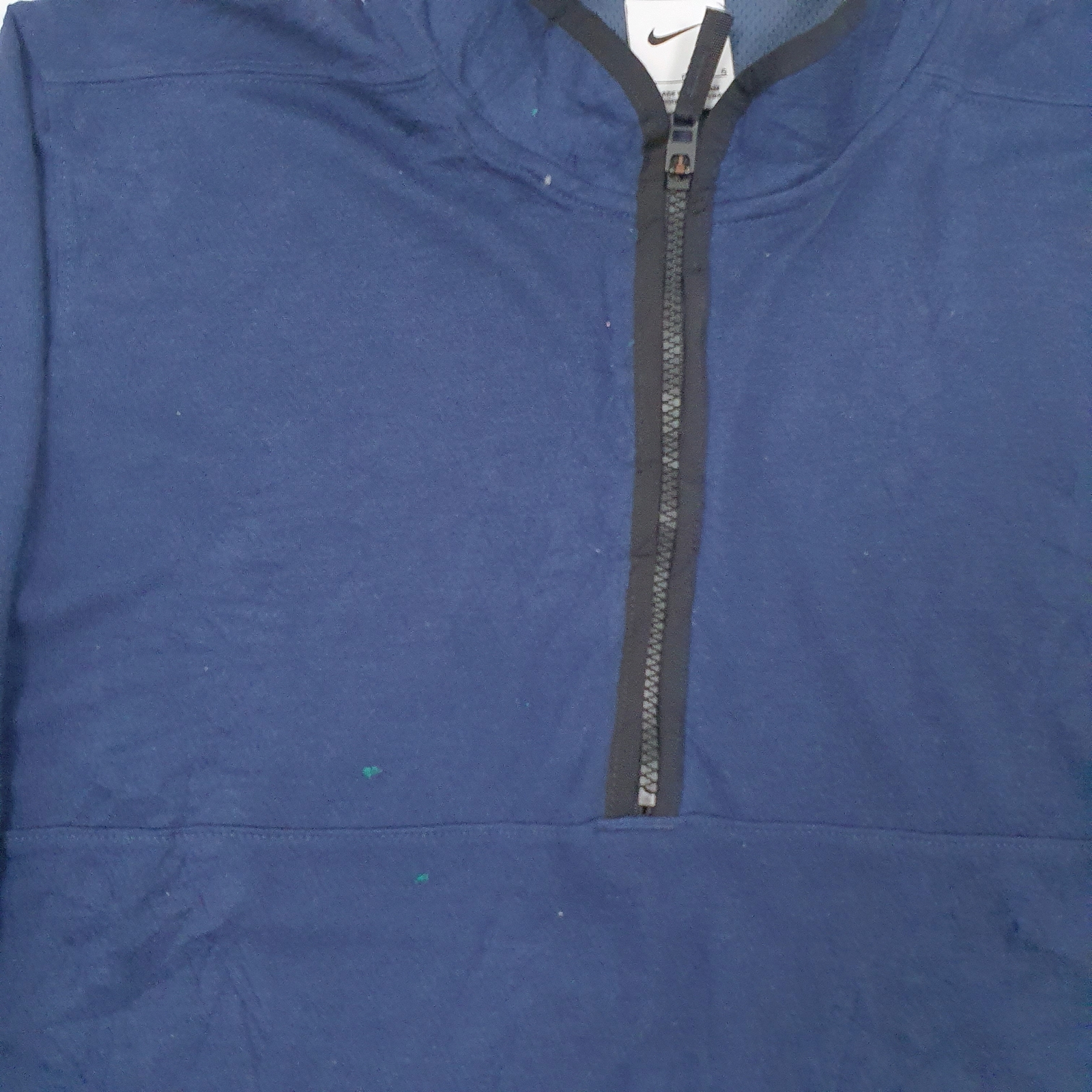 NIKE 1/4 Quarter Zip Active Wear Jumper Sweatshirt Mens L image 4