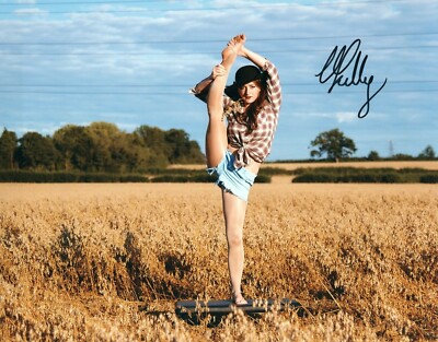 Orissa Kelly Signed 8x10 Photo #319 Archery Contortionist Britain's Got