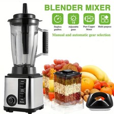 3L Commercial Electric Blender Mixer Food Processor Juicer Smoothie Ice Crush UK