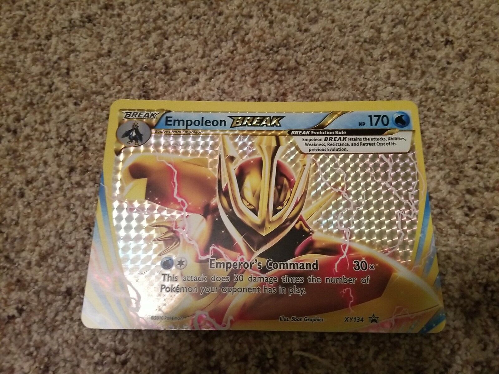 Carta Pokémon Lendário Solgaleo Gx Jumbo Extra Grande