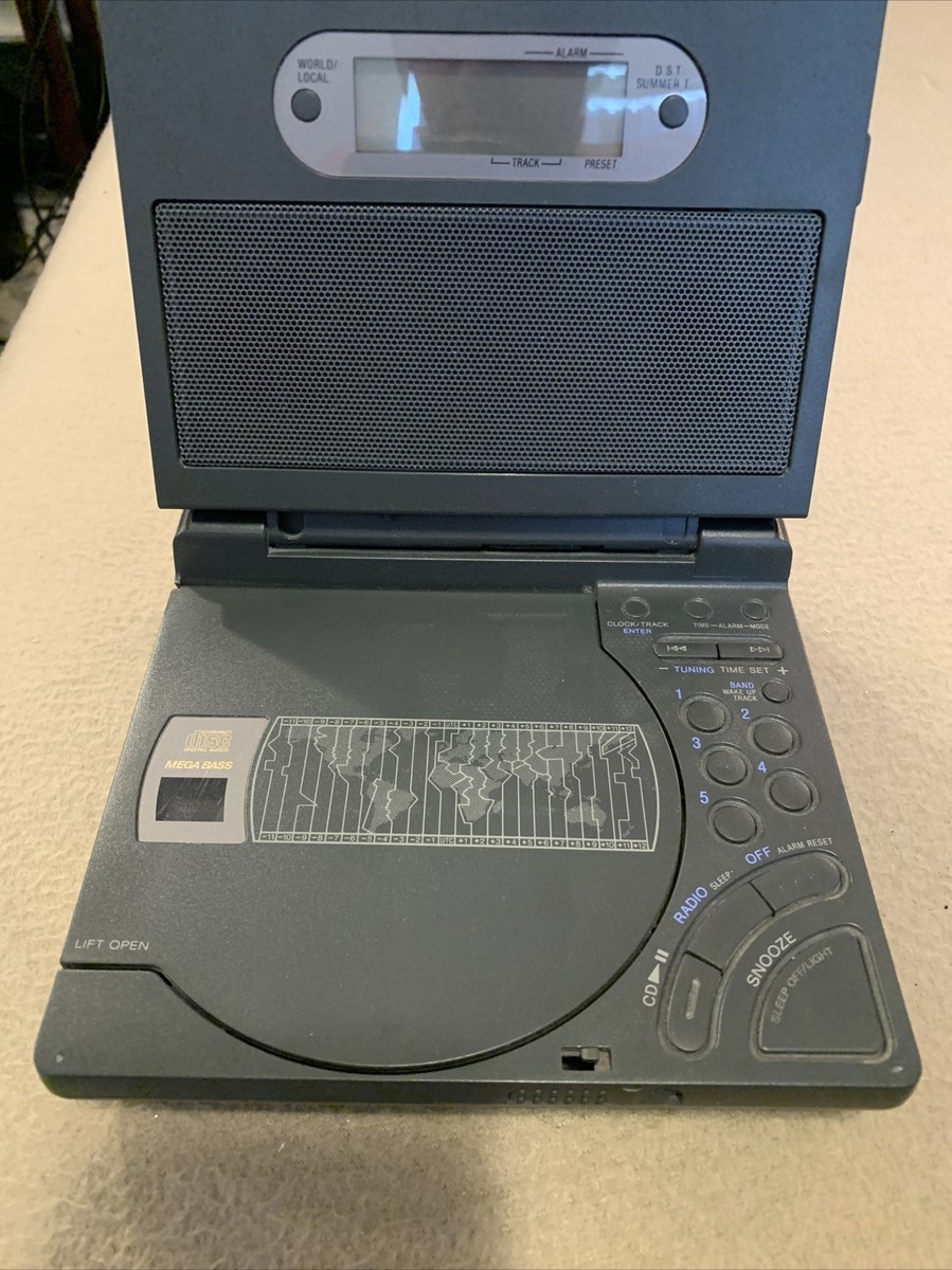 ラジオ・コンポ SONY World time clock radio ICF-C1000 Rare Vintage Sony ICF-C1000 Fm/Am World Time Clock Radio