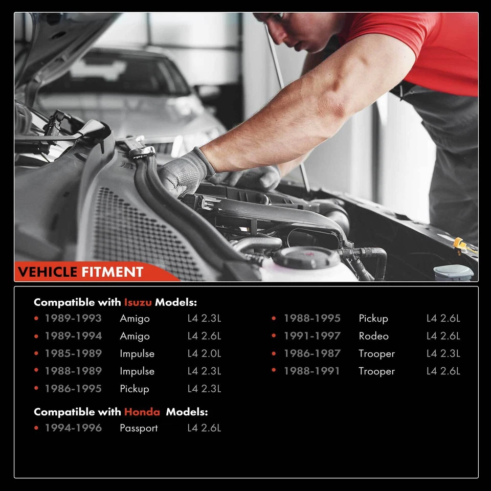 Nuevo motor de arranque para camioneta Honda Passport Isuzu Amigo Impulse 1,2 kW CW 9 dientes Foto 3 de 4