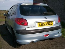 PEUGEOT 206 LX 1.1 2003 REG 3 PORTE RUOTA PORTA COFANO PORTELLONE EYL RICAMBI 