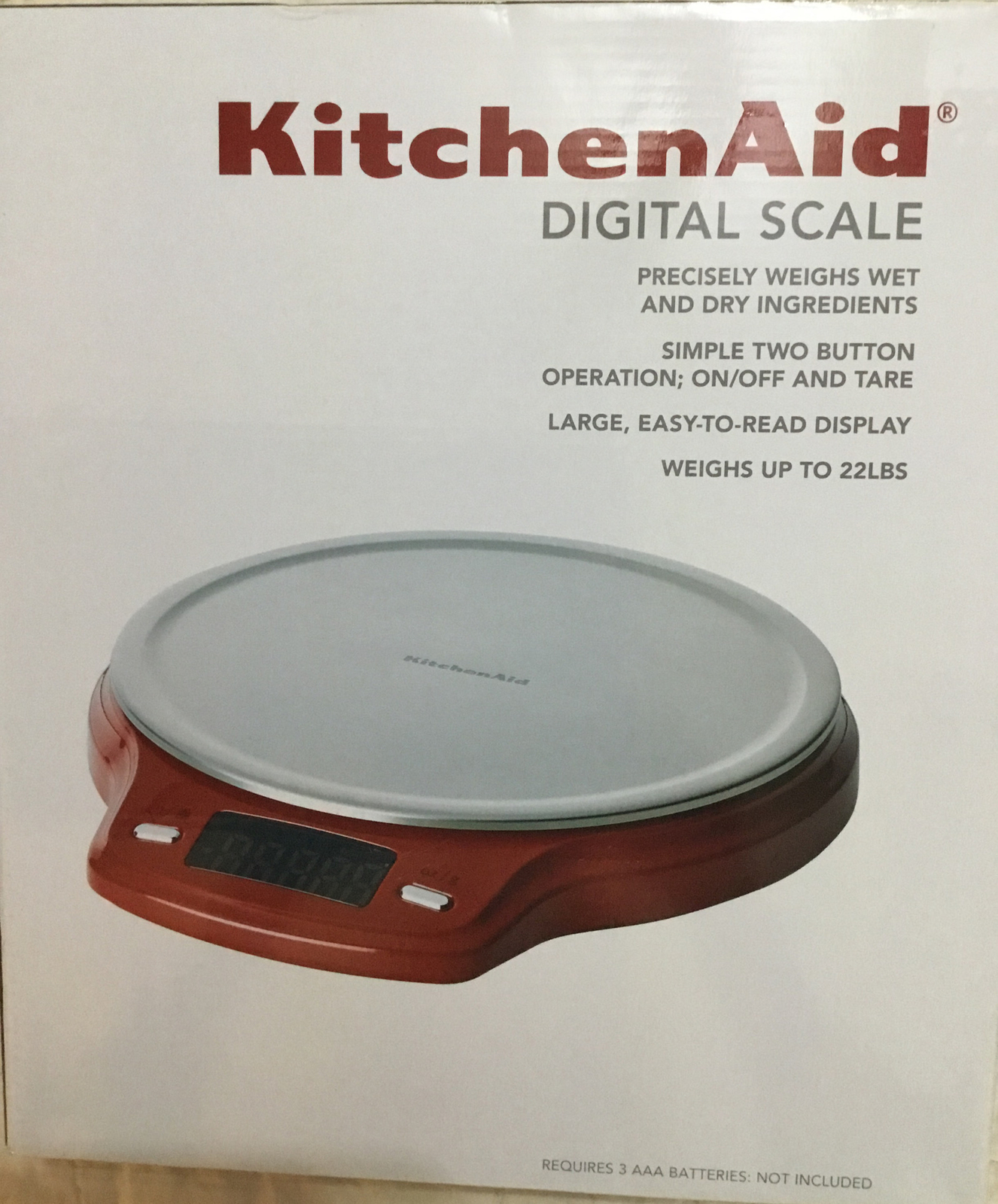 kitchenaid scale