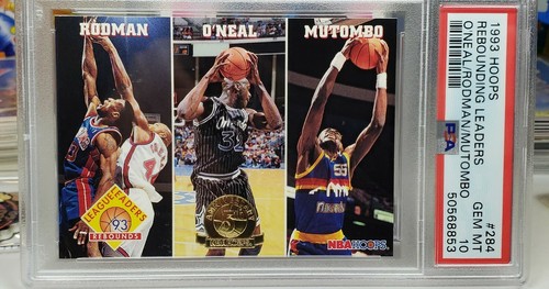 1993 Rebounding Leaders: O'Neal, Rodman, Mutombo #284