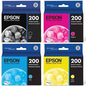 GENUINE Epson original 200 Page d'accueil de l'expression WorkForce Cartouche d'encre