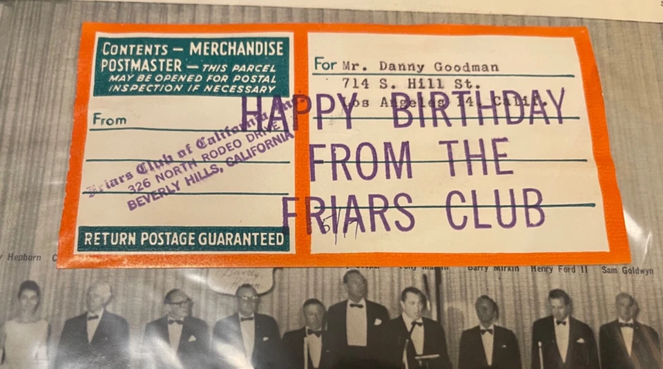 sealed 3Lp Friars Club GARY COOPER Dinner Dean Martin JACK BENNY Jessel G. BURNS - Image 3 of 4