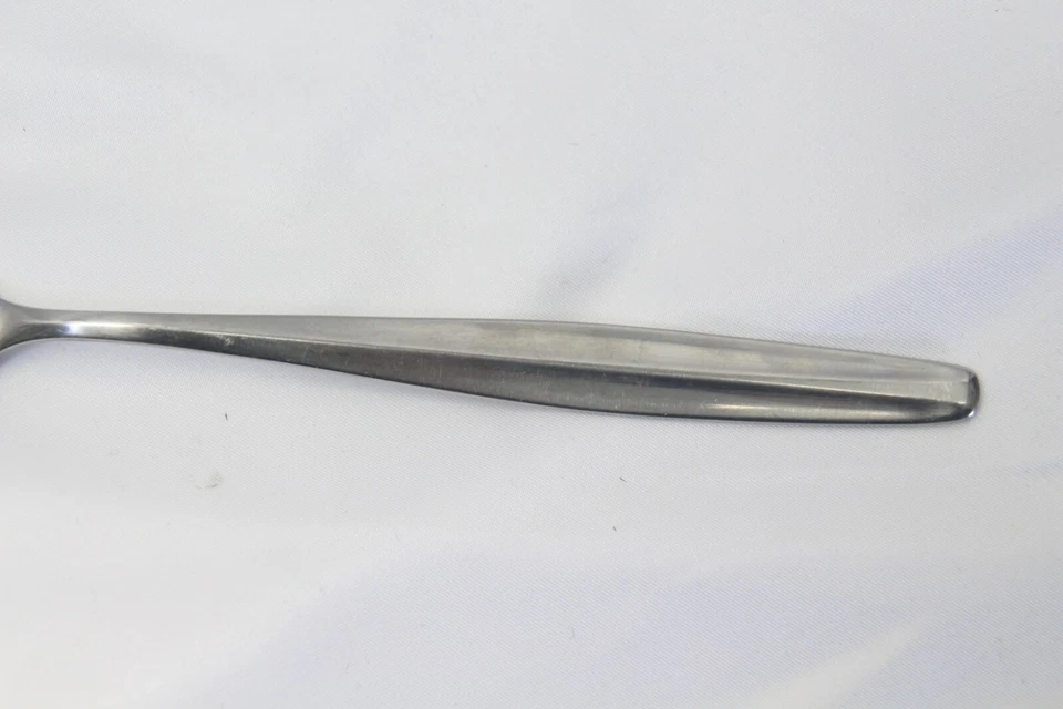 WMF Stuttgart Cromargan Serving Table Spoons 7-3/4" Stainless Lot of 7 - Image 3 of 4