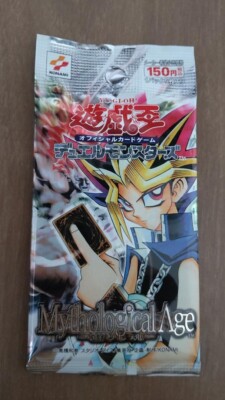 Yugioh Duel Monsters Mythological Age Pack SEALED Booster JAPANESE 2001