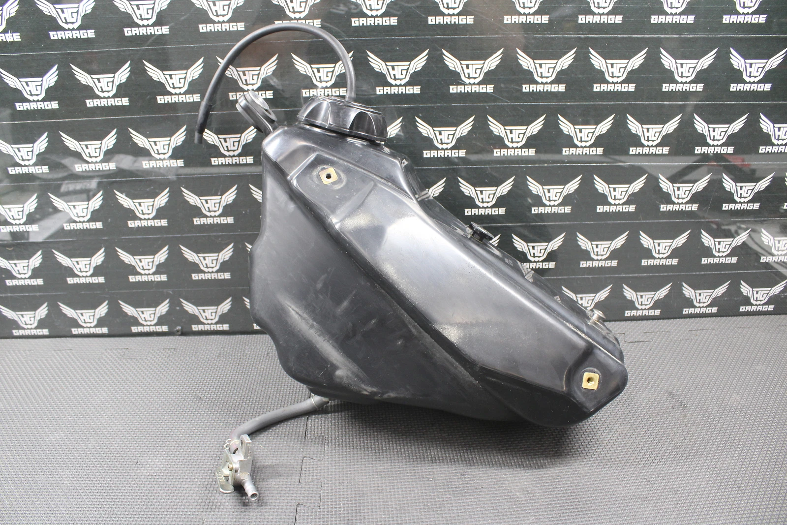 2002 2003 HONDA CRF450R OEM GAS FUEL TANK CELL PETROL RESERVOIR PETCOCK GOOD!