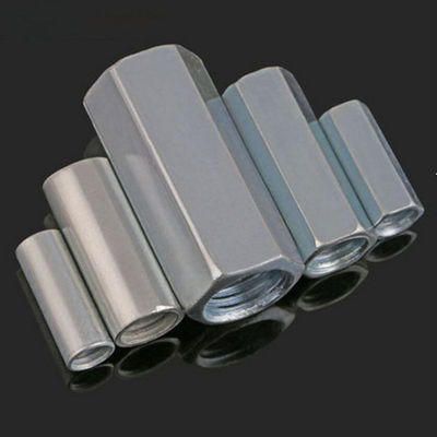 Galvanized M6 -M20 Hex/Round Long Joint Extension Nut Extended Coupling Nuts